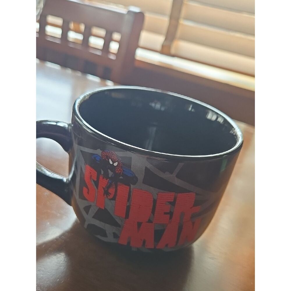 Marvel Spider-Man Black and Red Ceramic Mug Large